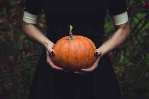 person hands squash fruit